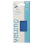 VELCRO Brand ONE-WRAP Bundling Strap – Reusable Fasteners for Keeping Cords and Cables Tidy - 5'' x 1/4'', 10 Ties, Blue