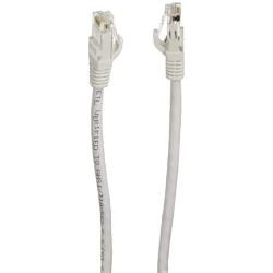 C2G 04039 Cat6 Cable - Snagless Unshielded Ethernet Network Patch Cable, White (12 Feet, 3.65 Meters)