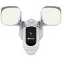 Swann Floodlight Security Camera w/Dimmable Motion Lighting, 2 Way Talk, WiFi Surveillance 1080p HD, Indoor/Outdoor Color Night Vision, True Detect Heat Sensing, Alexa/Google, White, SWWHD-FLOCAMW