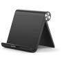 UGREEN Cell Phone Stand Holder Mobile Phone Dock Compatible for iPhone 12 Pro Max 11 SE XS XR 8 Plus 6 7 Samsung Galaxy Note20 S20 S10 S9 S8 Android Smartphone Holder Desk Adjustable Foldable Black