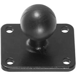 iBOLT 25mm / 1 inch Metal AMPS Adapter Plate for Industry Standard Dual Ball Socket mounting arms