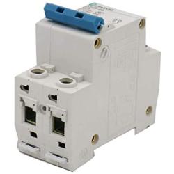 Baomain Circuit Breaker DZ47-63 C25 25A 230/400VAC 6000A Breaking Capacity 2P