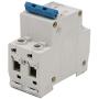 Baomain Circuit Breaker DZ47-63 C25 25A 230/400VAC 6000A Breaking Capacity 2P