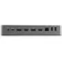 StarTech.com USB-C & USB-A Dock - Hybrid Universal Laptop Docking Station with 100W Power Delivery - Dual Monitor 4K 60Hz HDMI & DisplayPort - 4X USB 3.1 Gen 1 Hub, GbE - Windows & Mac (DK30C2DPEP)