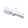 Antrader Folding Hair Brush, Plastic Straight Travel Size Pocket Comb Massage Hairdressing Tools, White 3 Pack