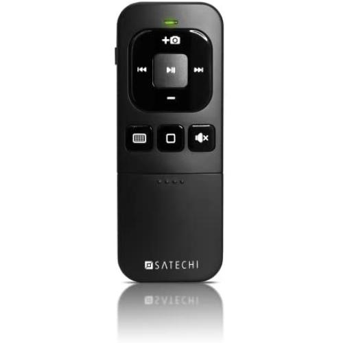 Satechi Bluetooth Multi-Media Remote Control - Does Not Support Presentations - Compatible with 2020 MacBook Pro, 2020/2018 MacBook Air, 2020/2018 iPad Pro, iPhone 12 Pro Max/12 Pro/12 Mini/12