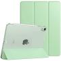 TiMOVO Case for New iPad Air 4th Generation, iPad Air 4 Case (10.9-inch, 2020), [Support 2nd Gen Apple Pencil Charging] Slim Stand Protective Cover Shell with Auto Wake/Sleep - Green