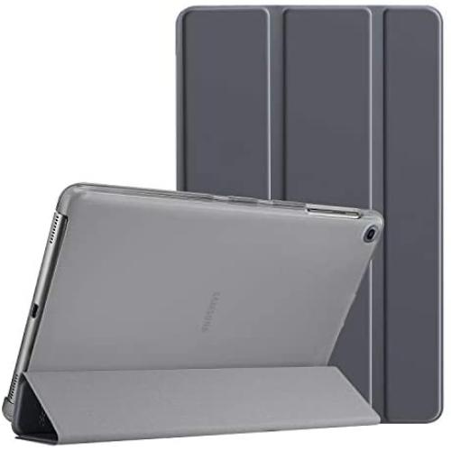 ProCase Galaxy Tab A 10.1 Case 2019 Model T510 T515 T517, Slim Lightweight Stand Case Shell Cover for 10.1 Inch Galaxy Tab A Tablet SM-T510 SM-T515 SM-T517 2019 Release -Grey