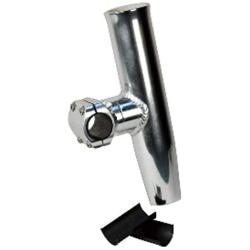 C. E. Smith Adjustable Mid Mount Rod Holder Aluminum 7/8'' or 1'' w/Sleeve & Hex Key