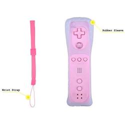Yosikr Wireless Remote Controller for Wii Wii U - 1 Pack Pink