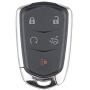 Car Key Fob Keyless Entry Remote Fits for Cadillac SRX 2015-2018, Cadillac XTS, Cadillac Escalade 2015-2017 (FCC ID: HYQ2AB) 315MHZ