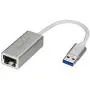 StarTech.com USB 3.0 to Gigabit Network Adapter - Silver - Sleek Aluminum Design for MacBook, Chromebook or Tablet - Native Driver Support (USB31000SA), Standard