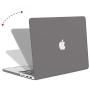 MOSISO Case Only Compatible with MacBook Pro Retina 13 inch (Models: A1502 & A1425) (Older Version Release 2015 - end 2012), Plastic Hard Shell Case & Keyboard Cover & Screen Protector, Gray
