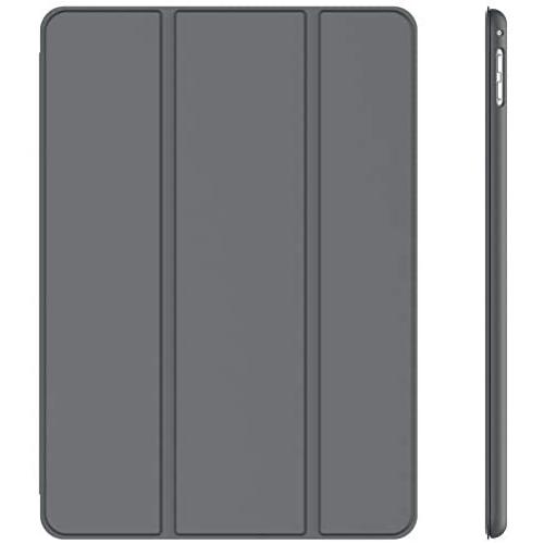 JETech Case for iPad Pro 9.7-Inch (2016 Model), Smart Cover Auto Wake/Sleep, Dark Grey