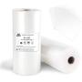 Wevac Vacuum Sealer Bags 8x50 Rolls 2 pack for Food Saver, Seal a Meal, Weston. Commercial Grade, BPA Free, Heavy Duty, Great for vac storage, Meal Prep or Sous Vide