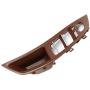 Jaronx Driver Side Door Handle for BMW 5 Series,Window Switch Armrest Panel Left Front Door Armrest Pull Handle for BMW F10/F11 520 523 525 528 530 535 (2010-2016)(Red Wine)