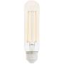 Amazon Basics 40 Watt Equivalent, Clear, Amber, Dimmable, T10 LED Light Bulb | 2-Pack