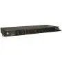 Tripp Lite Metered PDU, 10 Outlets (8 C13, 2 C19), 200-240V, C20/L6-20P Adapter, 3.2-3.8kW, 12 ft. Cord, 1U Rack-Mount Single-Phase PDU, TAA (PDUMH20HV), Black