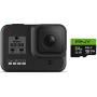 GoPro HERO8 Black + PNY Elite-X 64GB U3 microSDHC Card (Bundle)
