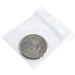 100pc Self Locking 2 x 2 Plastic Bags 2mm Thick All Purpose Storage Baggies
