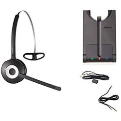 Aastra Compatible Jabra PRO 920 EHS Bundle | VoIP Wireless Headset | for Aastra Phones: 5370, 5370ip, 5380, 5380ip, 6751i, 6753i, 6755i, 6757i, 6757CTi, 6739i, 6771, 6773ip, 6775ip, 7434ip, 7444ip
