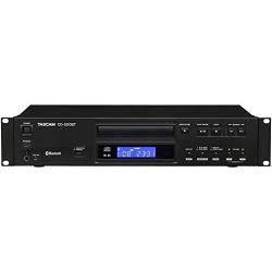 Tascam CD-200BT Rackmount Professional CD Player with Bluetooth Wireless