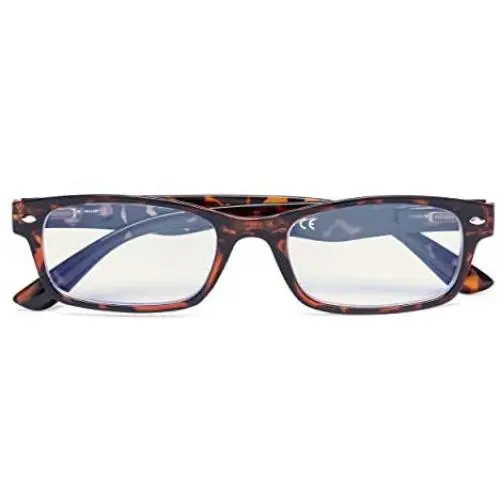 Blue Light Filter Eyeglasses,Reduce Eyestrain Readers,Anti Blue Rays,UV Protection,Computer Reading Glasses for Men Women