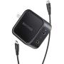 USB C Charger RAVPower 65W Fast Wall Charger, PD3.0 & GaN Tech 2-Port Power Adapter Type C Compact Foldable Travel Charger for iPhone 12 Mini Pro Max, MacBook Pro, Galaxy, Switch and More