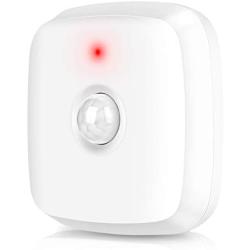 Ceiling Mount Smart Motion Sensor - Smart WiFi Motion Sensor with LED Indicator, Adjustable Angle, Compatible with The Smart Life System. Cell Phone Prompts and Alerts