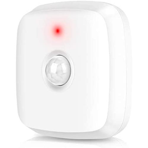 Ceiling Mount Smart Motion Sensor - Smart WiFi Motion Sensor with LED Indicator, Adjustable Angle, Compatible with The Smart Life System. Cell Phone Prompts and Alerts