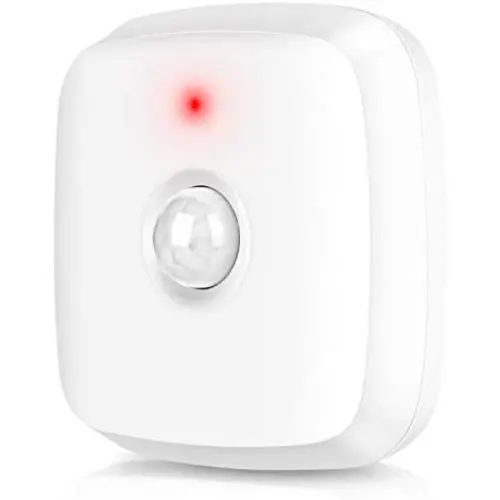 Ceiling Mount Smart Motion Sensor - Smart WiFi Motion Sensor with LED Indicator, Adjustable Angle, Compatible with The Smart Life System. Cell Phone Prompts and Alerts