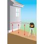 Johnson Level and Tool 40-6529 Electronic Self-Leveling Horizontal and Vertical Rotary Laser Kit