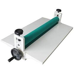 INTBUYING 29.5 in Manual Cold Laminator Machine Vinyl Photo Film Laminating Cold laminator Hand Crank Pressure Cold Roll laminator