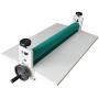 INTBUYING 29.5 in Manual Cold Laminator Machine Vinyl Photo Film Laminating Cold laminator Hand Crank Pressure Cold Roll laminator