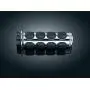 Kuryakyn 6227 Premium ISO Handlebar Grips for Electronic Throttle Control: 2014-19 Harley-Davidson Motorcycles, Chrome, 1 Pair