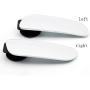 Car blind spot mirror 2PCS, long frameless high-definition glass convex rearview mirror, 360°rotation adjustment, suitable for all cars, off-road vehicles, trucks and trucks