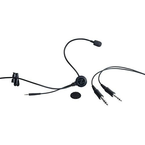 NFlightMic Universal Microphone for Aviation Headset - Works with Bose QC25 and QC35 Noise Cancelling Headphones