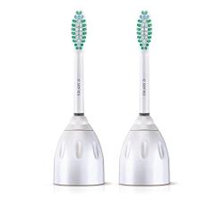Genuine Philips Sonicare E-Series replacement toothbrush head, Pack of 2, Frustration Free Packaging, (HX7022/30, 2)