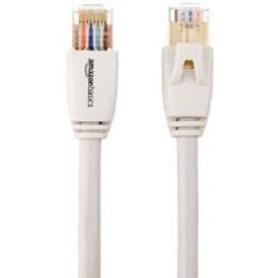 Amazon Basics RJ45 Cat7 Network Ethernet Patch Internet Cable - 25 Feet