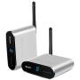 ORIVISION AV220 2.4GHz Wireless Audio/Video Transmitter and Receiver 660ft (Open Space) with 8 Channel Frequencies to Avoid Interference（ Plug and Play）