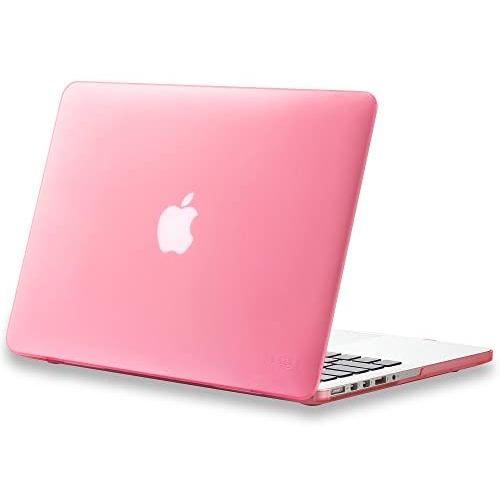 Kuzy Compatible with MacBook Pro 13.3 inch Case A1502, A1425 Release 2015-2012 Soft Touch Plastic Hard Shell Cover for Older Version MacBook Pro 13 inch, Pink