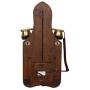 Opis 1921 Cable Model D: The Old-Fashioned Wall-Mounted Wooden Telephone with Metal Parts