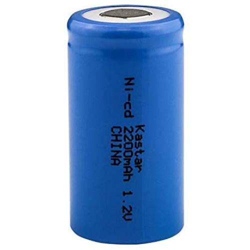 Kastar SC 1.2V 2200mAh Ni-CD SubC Rechargeable Battery Flat Top for Wahl 745-800 Electric Razor, Wahl 4000 Shaver, Wahl 9876 Trimmer, Medical Instrument / Equipment, Controlled Devices, Electric Tools