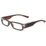 SKYWAY Blue Light Blocking Readers with LED Lighted Reading Glasses, Unisex Clear Vision Compact Full Frame Eyewear Glasses for Nighttime Reading (+350)