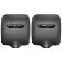 Excel Dryer XLERATOReco XL-GR-ECO 1.1N High Speed Commercial Hand Dryer, Graphite Textured Cover, Automatic Sensor, Surface Mount, Noise Reduction Nozzle, LEED Credit, No Heat 4.5 Amps 110/120V (2 PK)