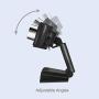 Adesso CyberTrack H4 Webcam 1080P HD USB Webcam with Built-in Microphone, Black