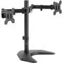 VIVO STAND-V002F Dual LED LCD Monitor Free-Standing Desk Stand for 2 Screens up to 27 Inch Heavy-Duty Fully Adjustable Arms with Max VESA 100x100mm VIVO STAND-V002F Dual LED LCD Monitor Free-Standing Desk Stand for 2 Screens up to 27 Inch Heavy-Duty Fully Adjustable Arms with Max VESA 100x100mm