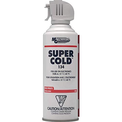 MG Chemicals 403A 134A Super Cold Spray, 400g (14 oz) Aerosol Can MG Chemicals 403A 134A Super Cold Spray, 400g (14 oz) Aerosol Can
