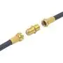 VCE 5-Pack Coaxial Cable Connector, F-Type Coax RG6 Cable Extension Adapter Gold Plated