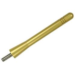 AntennaMastsRus - Made In USA - 4 Inch Gold Aluminum Antenna is Compatible with Toyota Tundra (2000-2020)